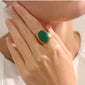 Anillo Shard Verde talla 7 - Realistica, Tal cual soy