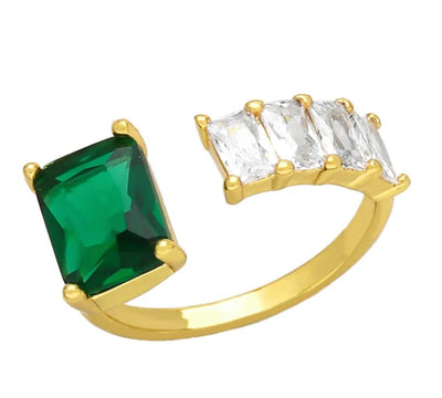 Anillo Ajustable Serenidad Esmeralda - Realistica, Tal cual soy