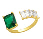 Anillo Ajustable Serenidad Esmeralda - Realistica, Tal cual soy