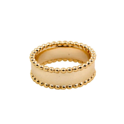 Anillo en baño de oro 18 k - Realistica, Tal cual soy