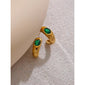 Aretes Galata Waterproof Verde - Realistica, Tal cual soy